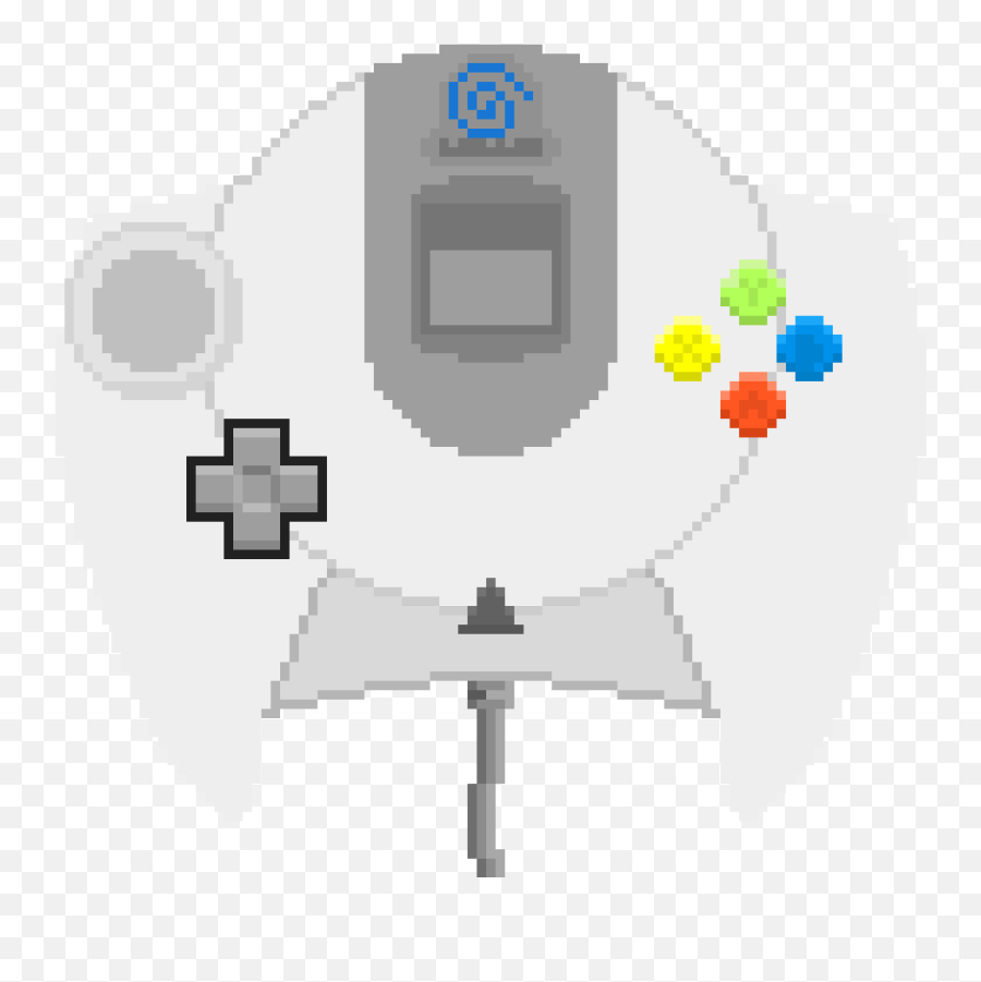 Pixilart - Dreamcast Controller By Cloud2055 Buddhist Stupa Png,Dreamcast Logo Png