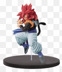 Download Hd Ssj4 Gogeta Figure Transparent Png Image - Dragon Ball Figures