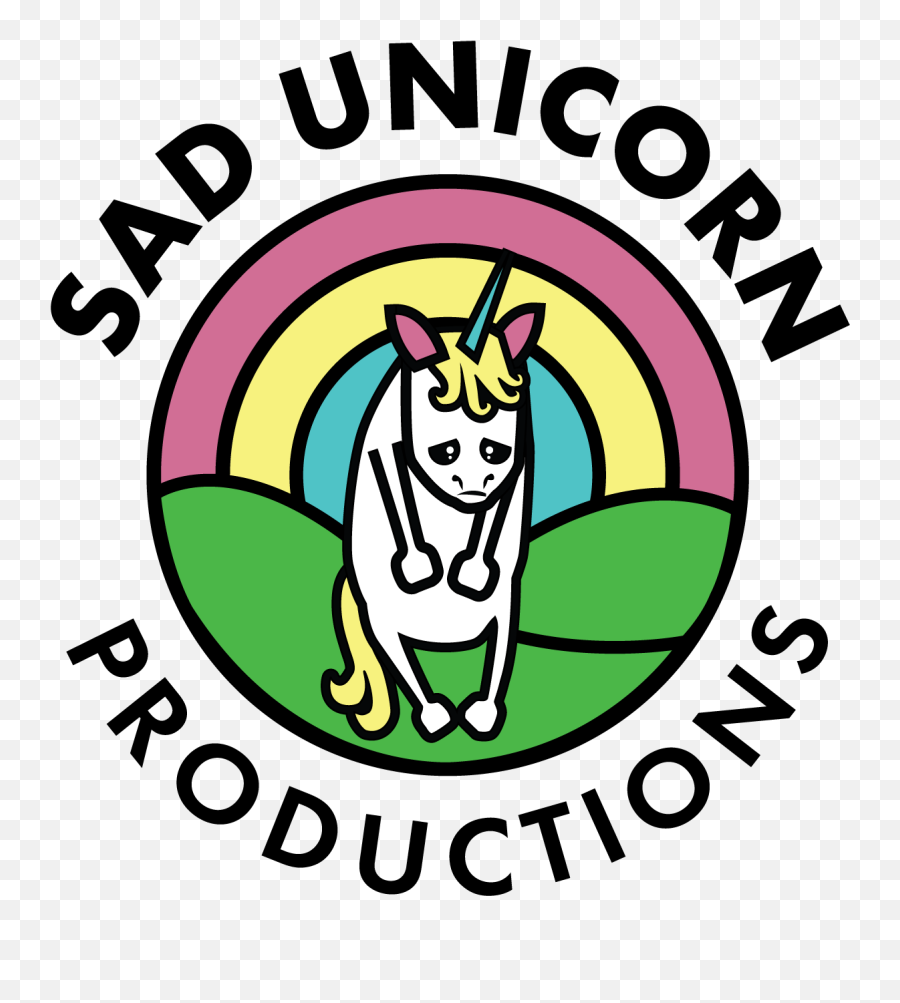 Sad Unicorn Productions Logo - Language Png,Sad Logo