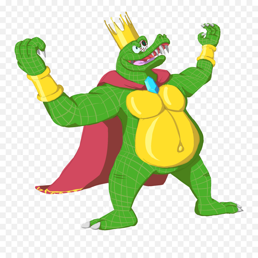 King K - Fictional Character Png,King K Rool Transparent