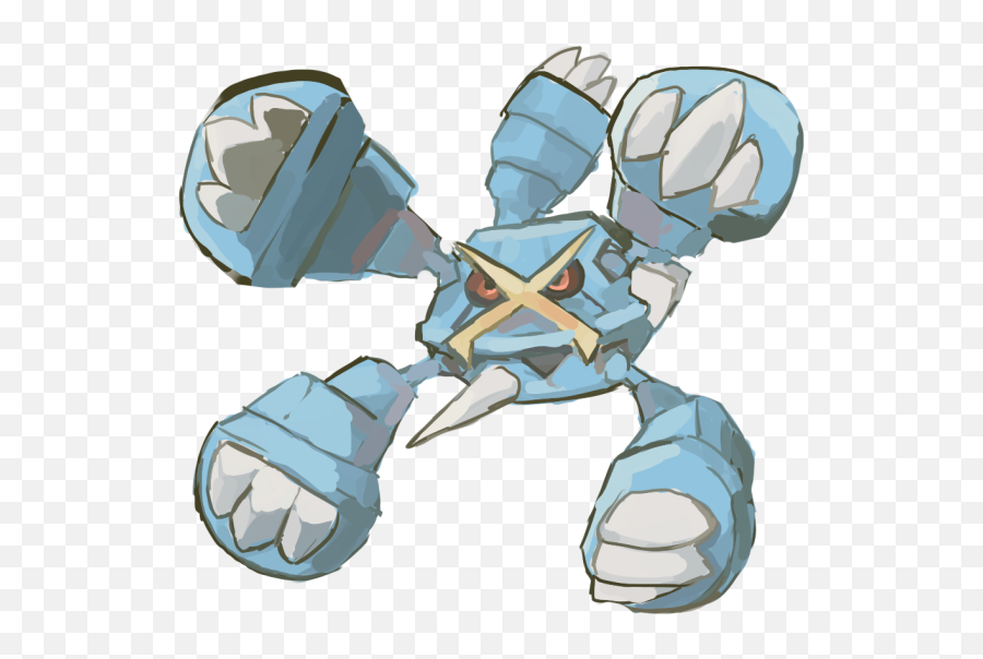 Y Mega Metagross - Decapods Png,Metagross Png