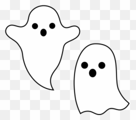 Spooky Halloween Clipart - Art Ghost png