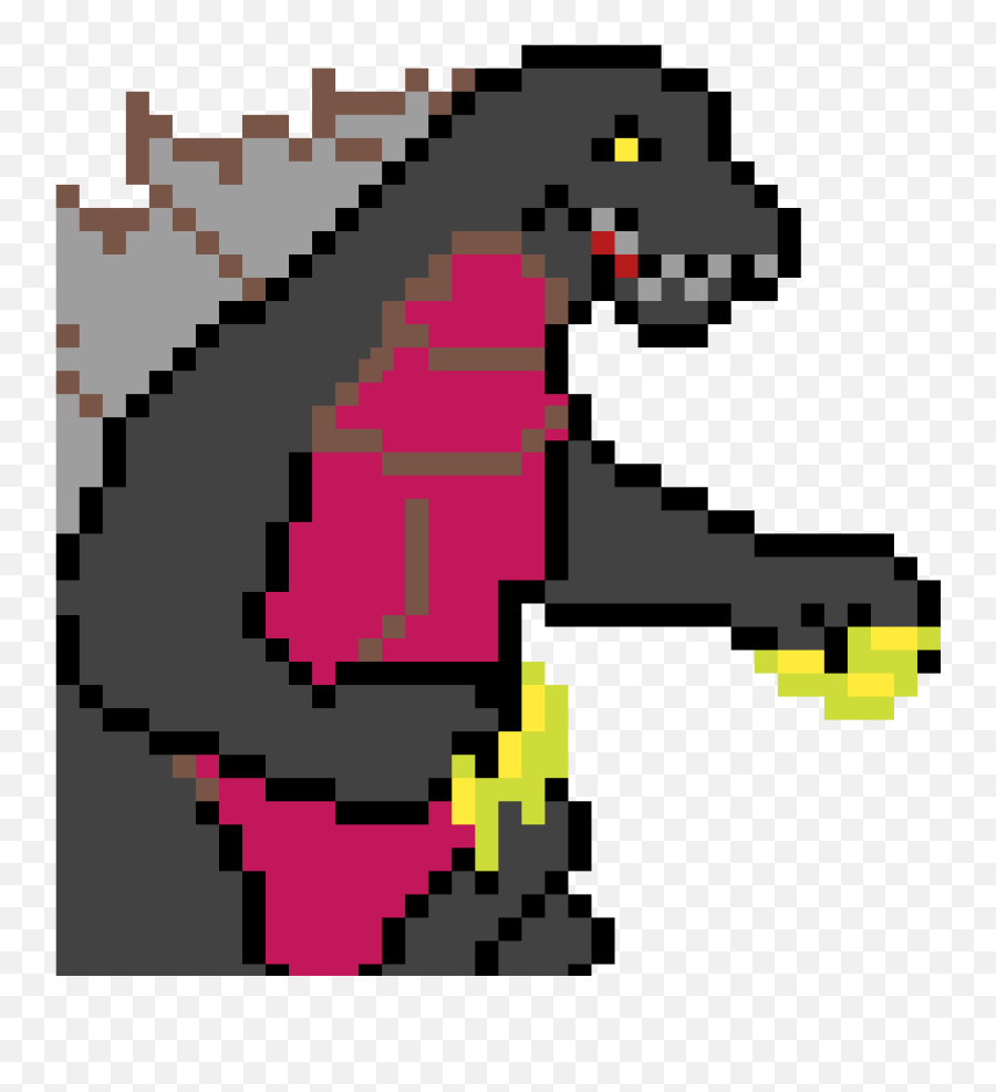 Godzilla Logo Png - Pixel Art Of Pen,Godzilla Logo Png