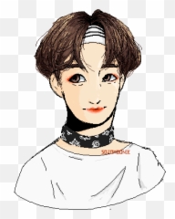 Pixilart - Kim Taehyung By Painterpaw56 Illustration Png,Kim Taehyung Png