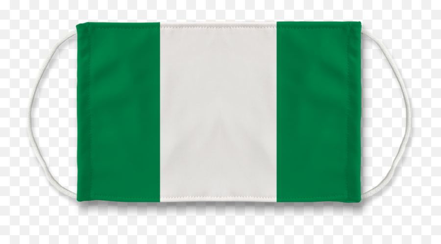 Nigeria Flag Face Mask - Solid Png,Nigerian Flag Png