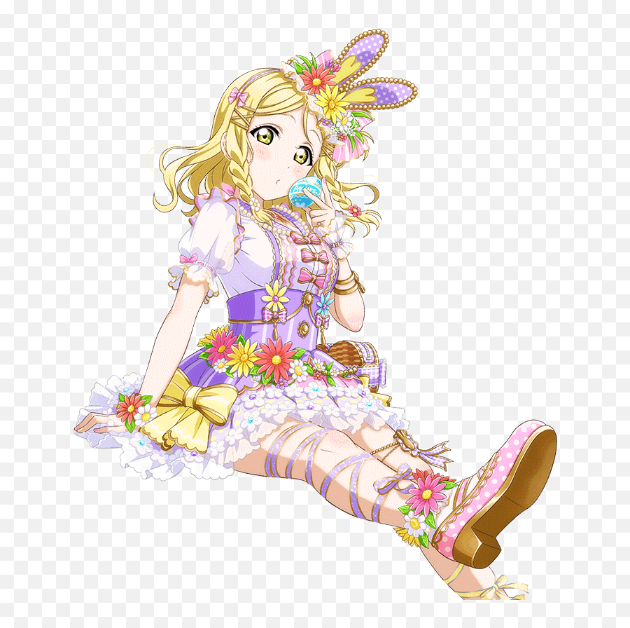 Lovelive Sticker By Ji Mine De Crayon - Fictional Character Png,Mari Ohara Transparent