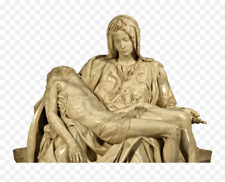 Michelangelou0027s Pietà U2013 Roman Vignettes - Michelangelo Pieta Png,Roman Statue Png