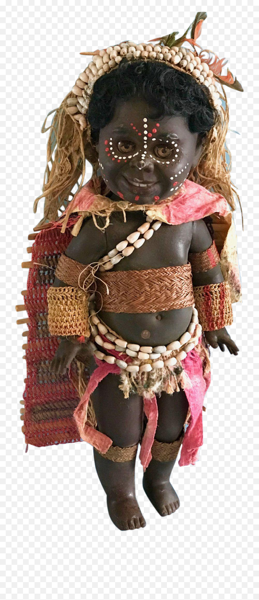Vintage 1970u0027s 13u0027 Black Metti Doll Png Papua New Guinea - Black Papua New Guinea Dolls,Doll Png