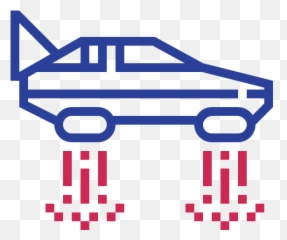 Car Return To The Future Free Icon Of Science And Fiction - Future png