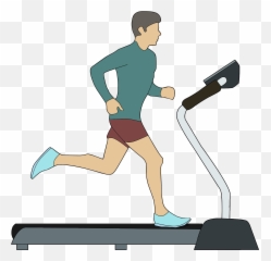 Clipart Exercise Running Machine - Treadmill Clipart Png,Treadmill Png
