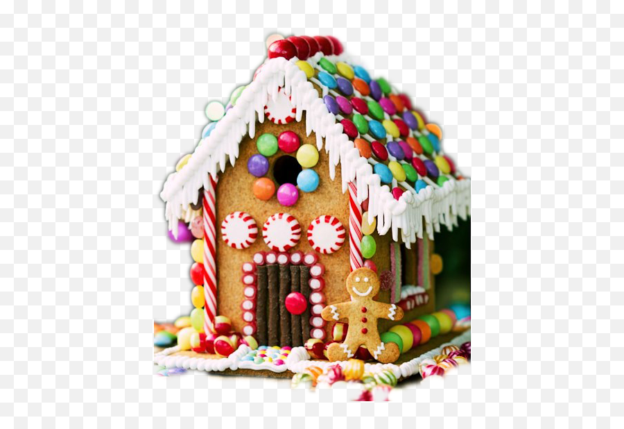 Gingerbread Man House Png Image - Gingerbread Man House Candy,Gingerbread House Png