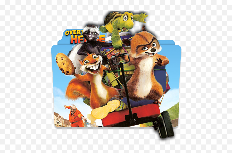 Over The Hedge Cartoon Folder Icon - Over The Hedge Hd Poster Png,Overlord Folder Icon