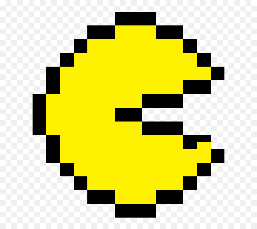 Pixel Art Pac Man Png Image - Pac Man Pixel Art,Pac Man Transparent Background