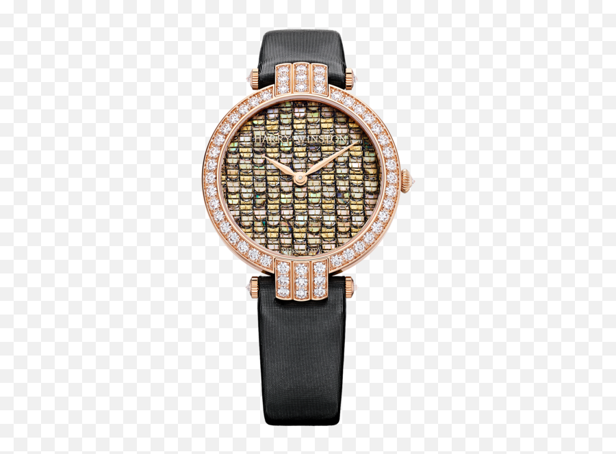 Premier Precious Weaving Automatic 36 Mm - Harry Winston Akhand Jyoti Jan Kalyan Sewa Samiti Png,Icon Variant Etched Blue