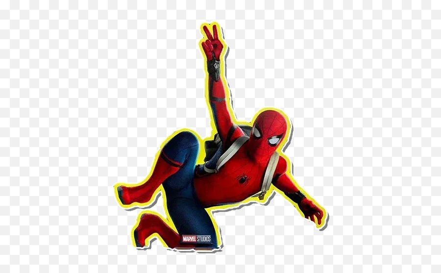 Spider - Man Homecoming Whatsapp Stickers Stickers Cloud Png,Spider Man Icon Pack