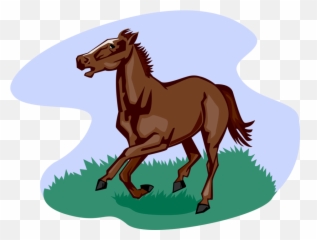 Horse Running - Vector Image Sorrel Png,Horse Running Png