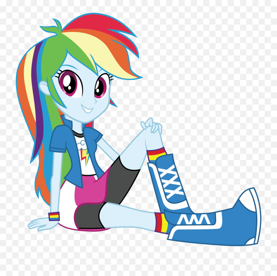 Check Out This Transparent Equestria Girls - Rainbow Dash Eqg Rainbow Dash Png,Rainbow Dash Icon