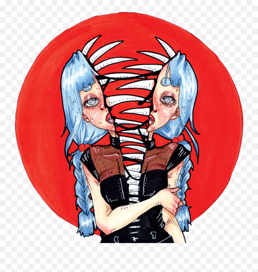 2020 Guest Announcement Aprilapin - Animeiowa Monster Teeth Girl Art Png,Oyasumi Punpun Icon