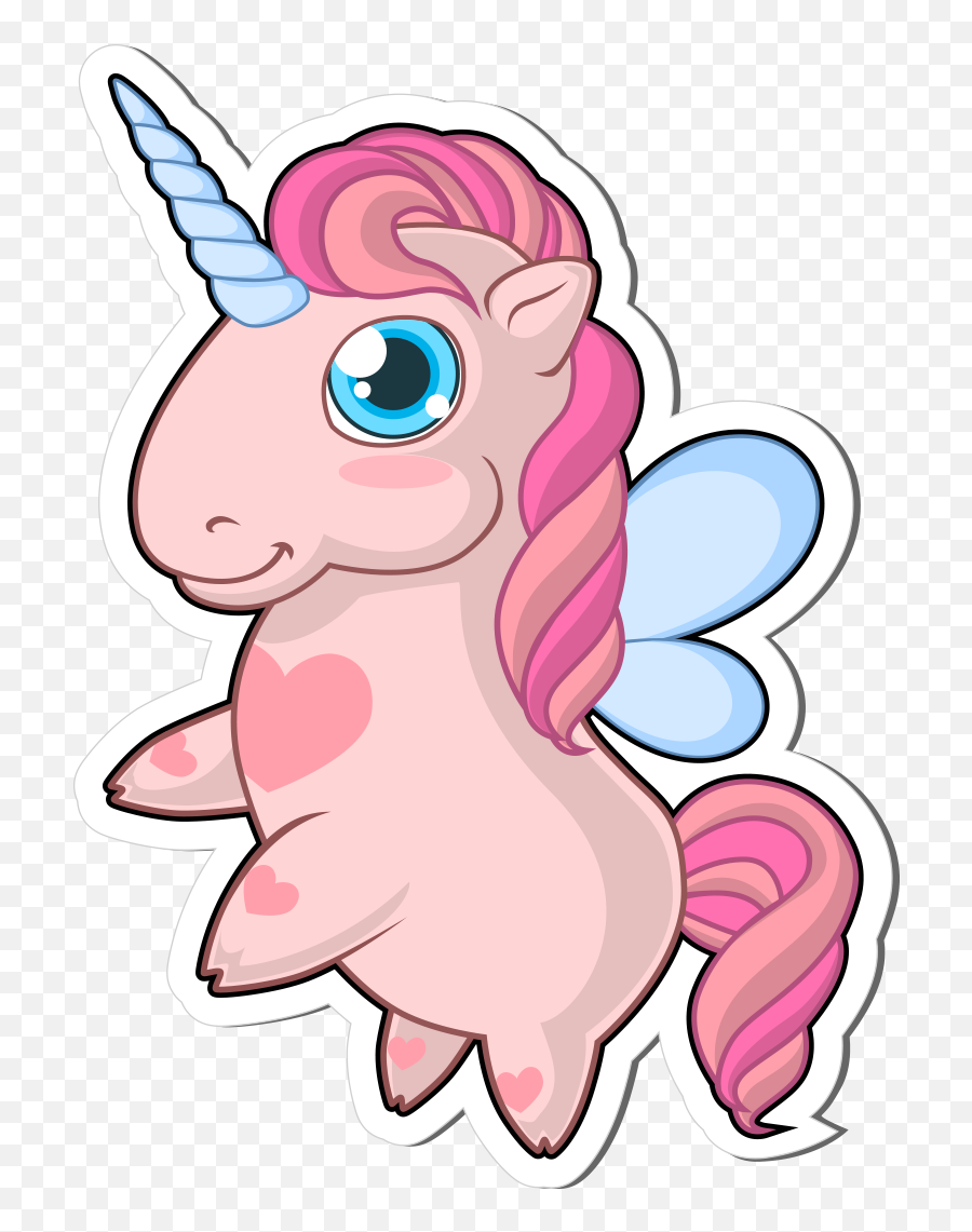 Cartoon Unicorn Transparent U0026 Png Clipart Free Download - Ywd Cute Unicorn Sticker Png,Unicorn Png Transparent