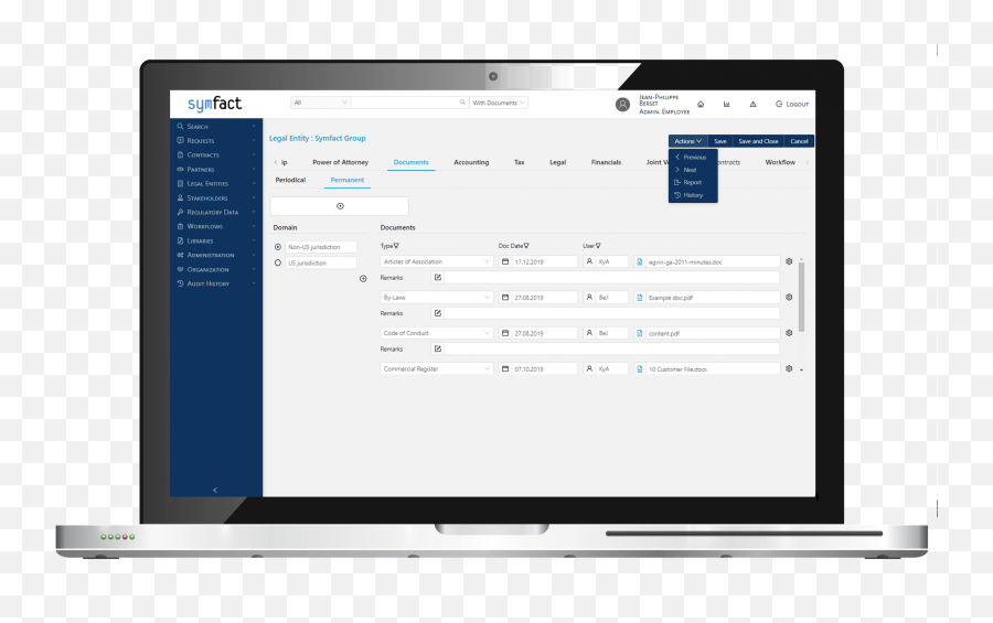 Legal Entity Management Free Demo Symfact Png Icon