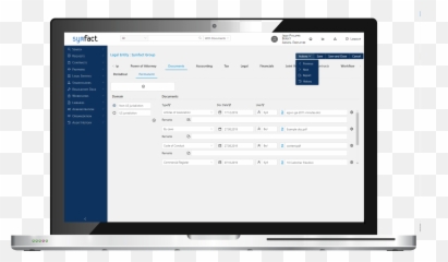 Legal Entity Management Free Demo Symfact Png