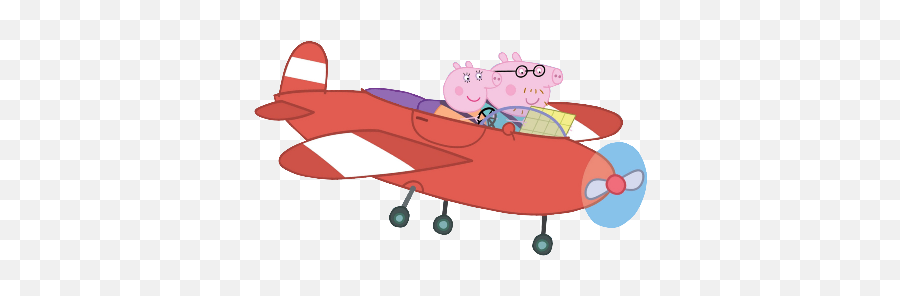 Imagenes Peppa Pig Png - Peppa Pig En Avión,Peppa Pig Png