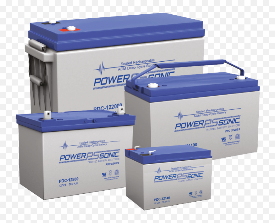 Sealed Lead Acid Batteries Rechargeable Vrla Sla Power - Powersonic Batteries Png,Windows 10 Battery Icon Grayed Out