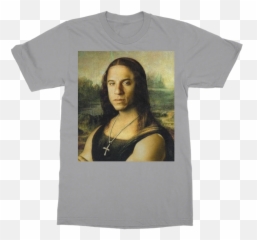 Mona Lisa Adult T - Post Malone Mona Lisa Png,Vin Diesel Png