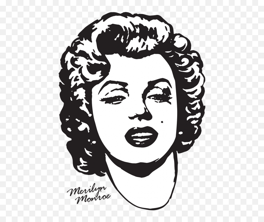 Marilyn Monroe Actress America Usa Public Domain Image - Freeimg Marilyn Monroe Print In Tshirt Png,Marilyn Monroe Beauty Icon