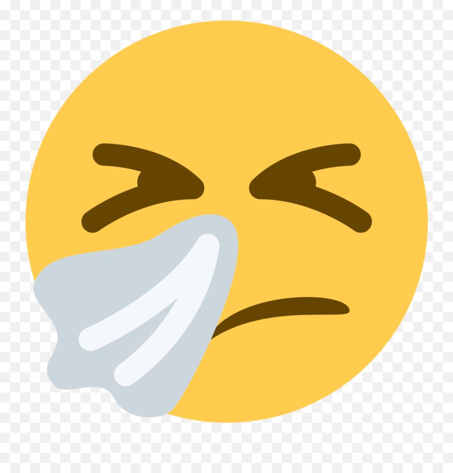 Emoji Sick Clip Art - Sneeze Emoji Png,Sick Emoji Png