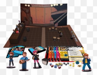 Scott Pilgrim Miniatures The World Core Game Painted - Renegade Studios The png