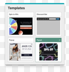 Spin To Win Displays Popups - Vertical png