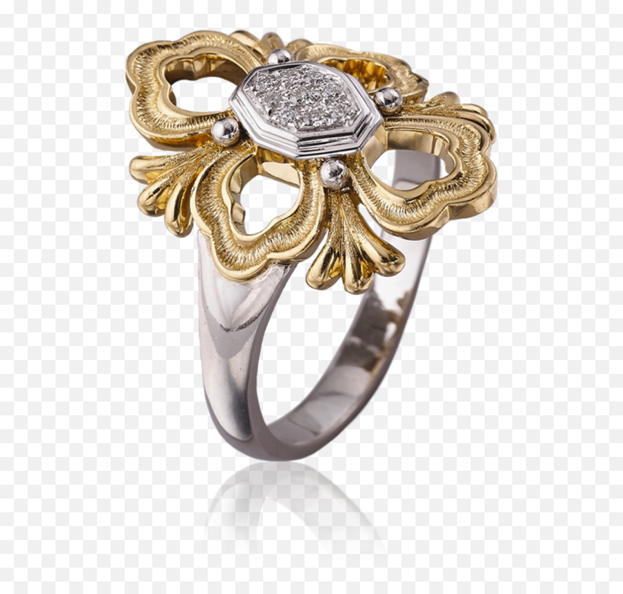 Buccellati Opera Ring In Yellow Gold Png Gucci Icon