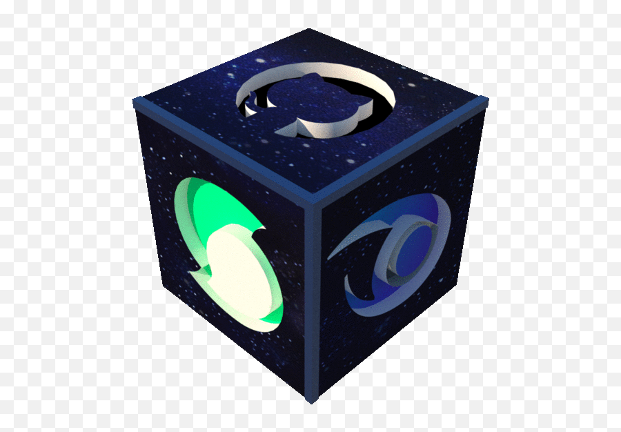 3d Logos Animation Box For Utopian Steemit U0026 Github U2014 - Box Png,Git Hub Logo