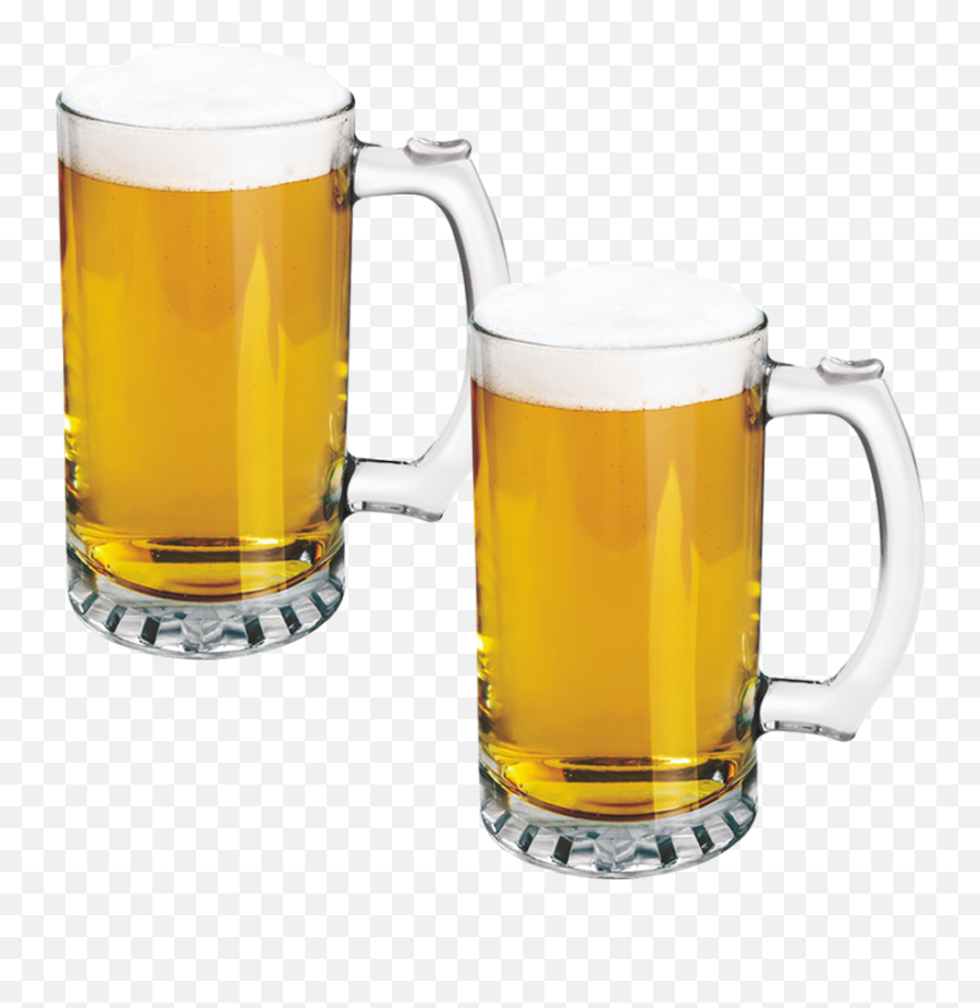 Treo Thunder Cool Transparent Glass Beer Mug 2 Pcs - Transparent 2 Beer Mugs Png,Thunder Transparent