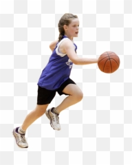People Playing Basketball Png Transparent - Kid