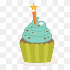 Cake Clipart Transparent Background - Birthday Cupcake png