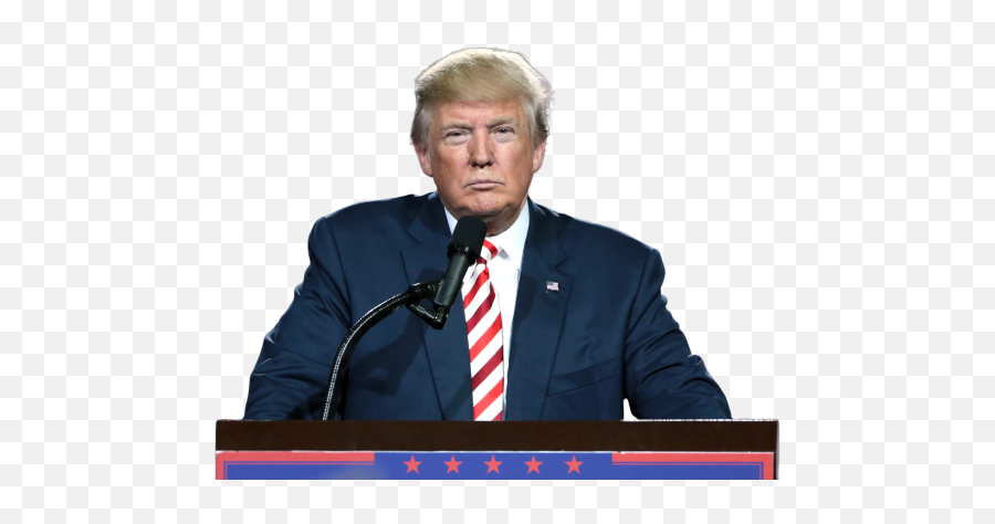 Podium Background Removed Meme Maker - Donald Trump Png,Trump Transparent Background
