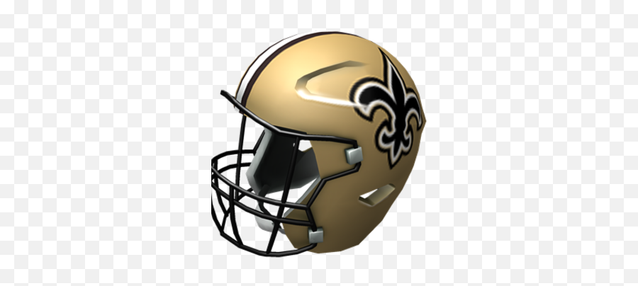 New Orleans Saints Helmet Roblox Wikia Fandom - American Football Helmet Roblox Png,New Orleans Saints Logo Png
