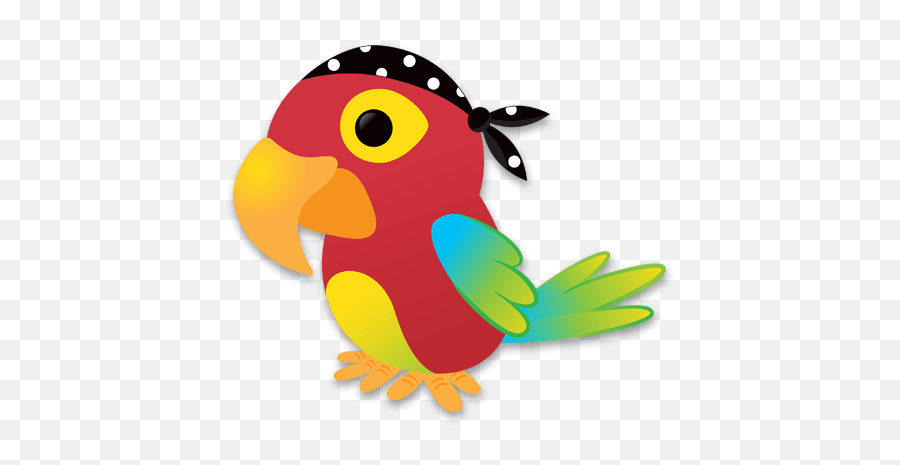 Download Pirate Parrot Png - Clip Art Pirate Parrot,Pirate Parrot Png