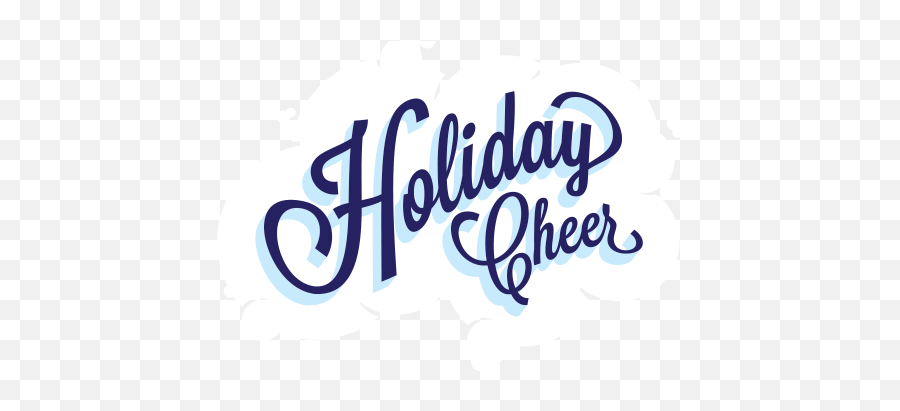 Holiday Cheer Transparent Png Clipart - Calligraphy,Cheer Png