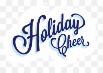 Holiday Cheer Transparent Png Clipart - Calligraphy,Cheer Png