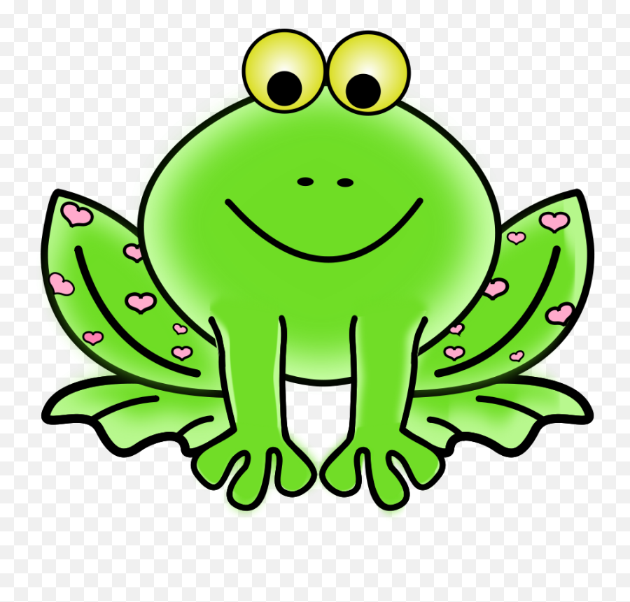 Clipart Frog Transparent Background - Clip Art Animals Png,Frog Transparent Background