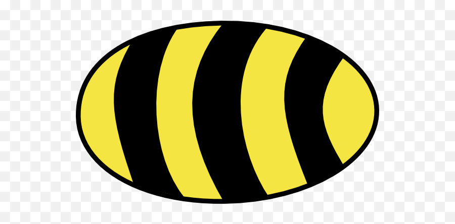 Download Hd Bumble Bee Body Outline - Bumble Bee Body Bumble Bee Body Template Png,Bumble Png