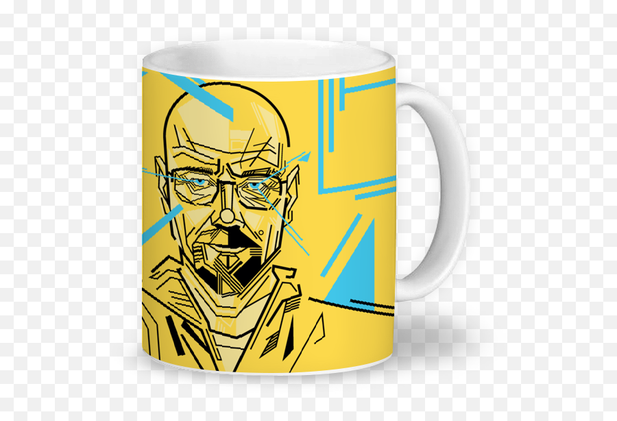 Caneca Walter White De Felipe Franco - Mug Png,Walter White Png