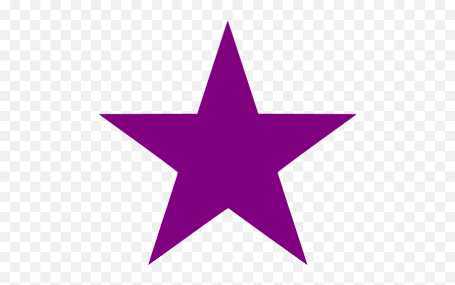 Purple Star Icon - Transparent Purple Star Png,Purple Star Png