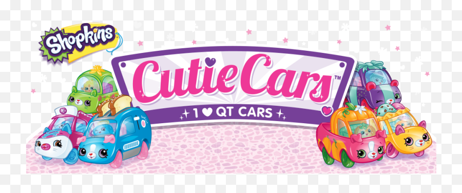 Cutiecarsbanner - Cutie Cars Logo Png,Shopkins Logo Png