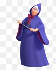 Fairy Godmother - Fairy Godmother Kingdom Hearts Png,Fairy Godmother Png