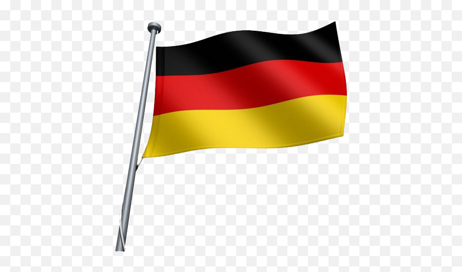 Germany Flag Png Image Background Arts - German Flag On Pole,German Flag Png