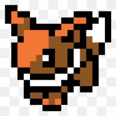 Evee - 8 Bit Pokemon Eevee Full Size Png Download Seekpng Pokemon Pixel Art Eevee,Eevee Png